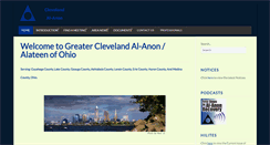 Desktop Screenshot of clevelandal-anon.org